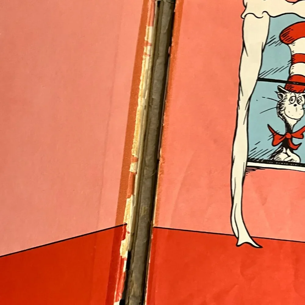 DR SEUSS The Cat In The Hat Comes Back Childrens‎ Book Hardcover Vintage